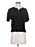Madewell Black Short Sleeve Blouse Size XS - photo 1