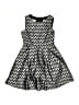 Three Pink Hearts Trixxi Argyle Silver Dress Size 8 - photo 1