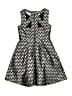 Three Pink Hearts Trixxi Argyle Silver Dress Size 8 - photo 2