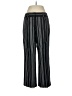 Talbots Stripes Black Casual Pants Size 8 - photo 1