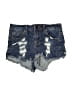 Hot Kiss Blue Denim Shorts Size 3 - photo 1