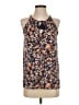 Lucy & Laurel 100% Polyester Orange Sleeveless Blouse Size S - photo 1