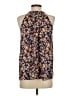 Lucy & Laurel 100% Polyester Orange Sleeveless Blouse Size S - photo 2