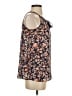 Lucy & Laurel 100% Polyester Orange Sleeveless Blouse Size S - photo 4