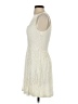 Alya 100% Polyester Ivory Cocktail Dress Size S - photo 5