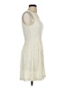 Alya 100% Polyester Ivory Cocktail Dress Size S - photo 4