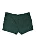 Athleta 100% Nylon Solid Green Athletic Shorts Size 6 - photo 2