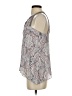 BCBGMAXAZRIA 100% Polyester Gray Sleeveless Blouse Size XS - photo 5