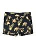 Pink Martini 100% Polyester Print Yellow Shorts Size M - photo 1