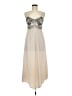 Boston Proper 100% Polyester Silver Tan Cocktail Dress Size 6 - photo 1