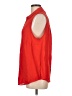 Torrid 100% Polyester Red Sleeveless Blouse Size Lg Plus (0) - photo 5