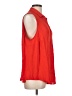 Torrid 100% Polyester Red Sleeveless Blouse Size Lg Plus (0) - photo 4