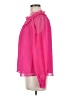 Ann Taylor 100% Polyester Pink Long Sleeve Blouse Size M - photo 5