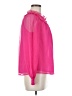Ann Taylor 100% Polyester Pink Long Sleeve Blouse Size M - photo 4