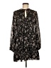 Zara 100% Polyester Paisley Black Casual Dress Size M - photo 1