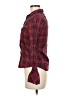 Gap 100% Cotton Plaid Red Long Sleeve Button-Down Shirt Size M - photo 5