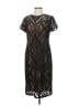 Taylor Solid Black Cocktail Dress Size 8 - photo 1