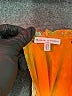 Maison d' Amelie 100% Polyester Orange Short Sleeve Blouse Size S - photo 7
