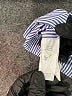 J.Crew 100% Cotton Blue Short Sleeve Blouse Size 00 - photo 8