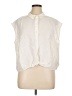 Old Navy Ivory Sleeveless Button-Down Shirt Size XL - photo 1