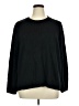 Ella Moss Solid Black Pullover Sweater Size XL - photo 1