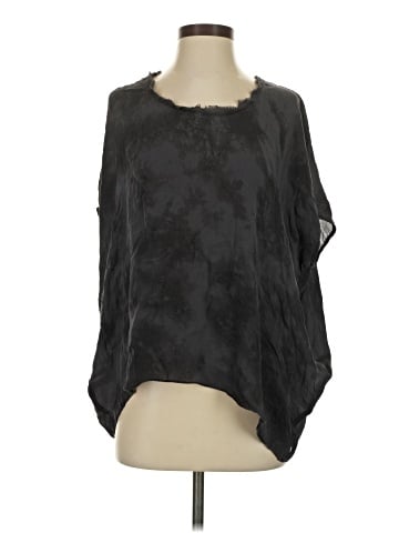 Acrobat 3/4 Sleeve Silk Top (view 1)