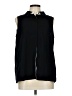 1.State 100% Polyester Black Sleeveless Blouse Size L - photo 1
