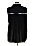 1.State 100% Polyester Black Sleeveless Blouse Size L - photo 2
