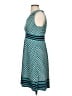 Max Studio Print Teal Casual Dress Size S - photo 5