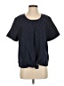 Mo:Vint Blue Short Sleeve Top Size XS - photo 1