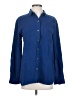 Anne Klein 100% Cotton Blue Long Sleeve Button-Down Shirt Size XS - photo 1