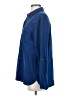 Anne Klein 100% Cotton Blue Long Sleeve Button-Down Shirt Size XS - photo 5