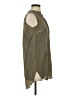 Acrobat 100% Silk Green Sleeveless Silk Top Size XS - photo 4