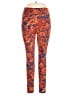Lularoe Paisley Orange Active Pants Size 1X (Tall & Curvy) - photo 1