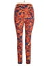 Lularoe Paisley Orange Active Pants Size 1X (Tall & Curvy) - photo 2