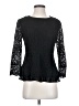 Ann Taylor Black 3/4 Sleeve Blouse Size XS - photo 1