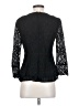 Ann Taylor Black 3/4 Sleeve Blouse Size XS - photo 2