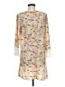Willow & Clay 100% Polyester Print Tan Casual Dress Size M - photo 2