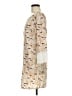 Willow & Clay 100% Polyester Print Tan Casual Dress Size M - photo 5