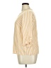 Naif 100% Rayon Stripes Yellow 3/4 Sleeve Blouse Size XL (petite) - photo 5