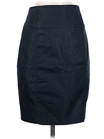 Express Denim Skirt (view 1)