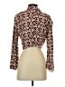 Zara Brown Long Sleeve Blouse Size S - photo 2