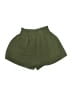Shein Solid Green Shorts Size 2 - photo 2