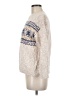 L.L.Bean 100% Cotton Ivory Pullover Sweater Size MedEstimated - photo 5