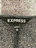 Express Solid Gray Casual Dress Size M - photo 7
