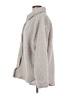 H&M 100% Polyester Gray Faux Fur Jacket Size M - photo 5