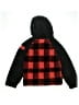 Obermeyer 100% Polyester Plaid Red Cardigan Size L (kids) - photo 2