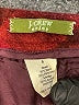 J.Crew Argyle Burgundy Wool Skirt Size 6 - photo 4