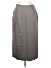 Talbots Solid Gray Formal Skirt Size 0 - photo 2