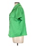 Crescent Green Short Sleeve Blouse Size L - photo 5